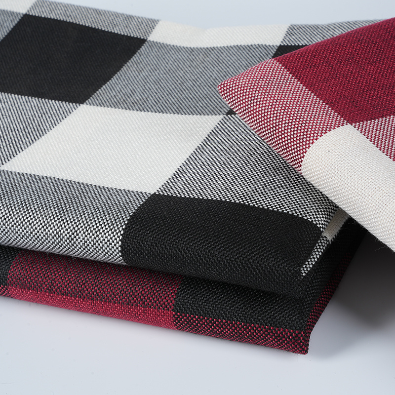 10*10 ruudullinen polyesteripellavakangas